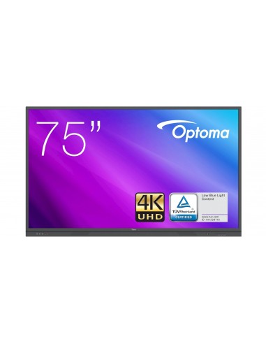 Optoma 3751RK 75" 4K UltraHD Pantalla Interactiva