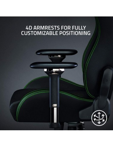 Razer Iskur Silla Gaming Negra/Verde