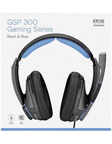 Sennheiser GSP 300 Auriculares Gaming Negro