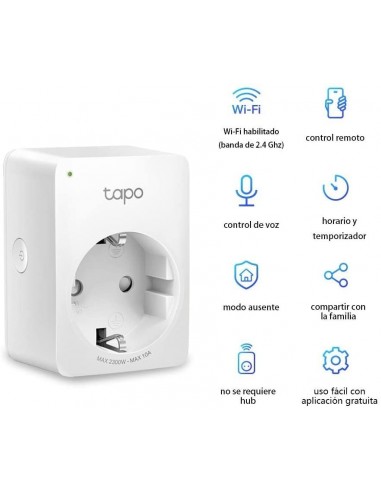 TP-Link Tapo P100 2 Mini Smart Wifi Enchufe Inteligente