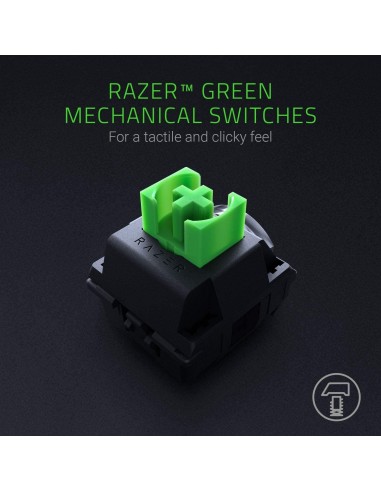 Razer BlackWidow 2019 Teclado Mecánico Gaming Retroiluminado Switch Green