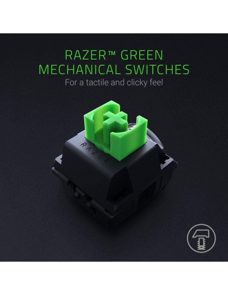 Razer BlackWidow 2019 Teclado Mecánico Gaming Retroiluminado Switch Green