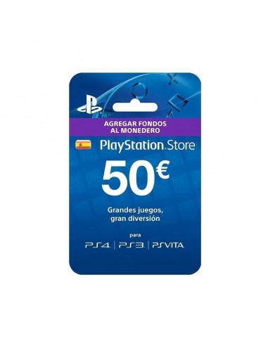 Sony PSN PlayStation Tarjeta Prepago 50€