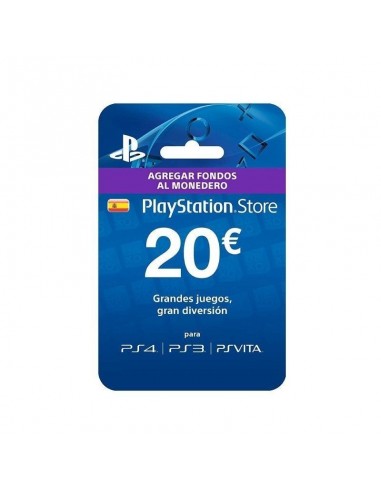 Sony PSN PlayStation Tarjeta Prepago 20€