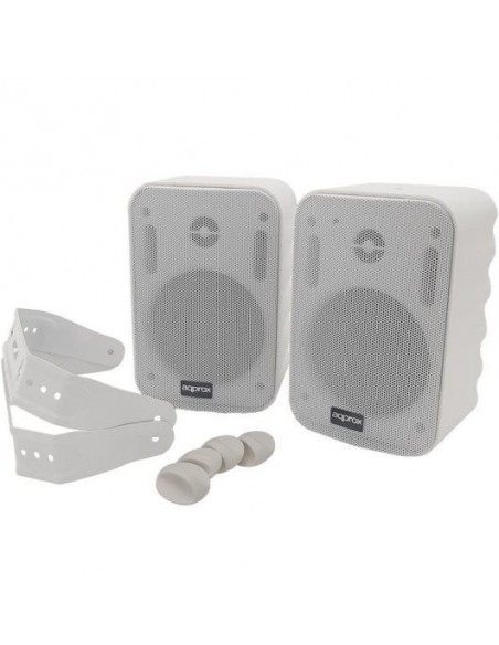 Approx appSPKBT Altavoces Sala Audiovisuales Bluetooth 2.0 40W Blancos