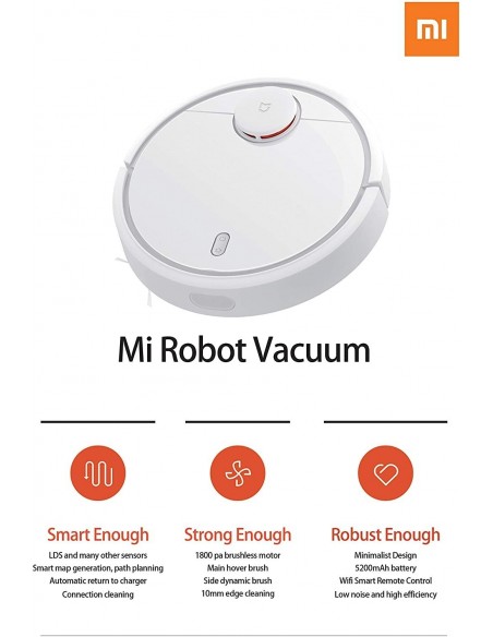 Xiaomi SDJQR02R Vacuum Cleaner Robot Aspirador