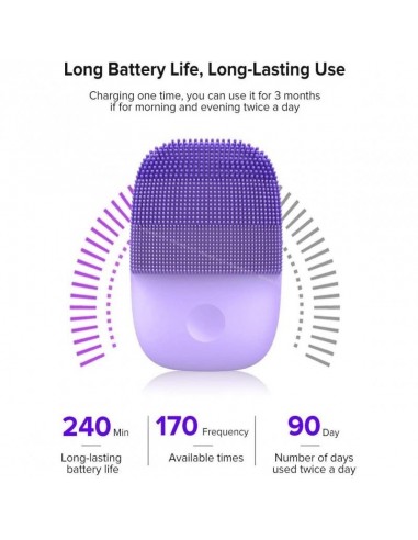 Xiaomi InFace Sonic Clean Pro Cepillo Facial Sónico Morado