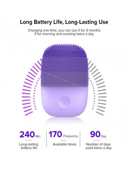 Xiaomi InFace Sonic Clean Pro Cepillo Facial Sónico Morado