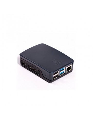 Raspberry Caja Pi 4 Negro/Gris