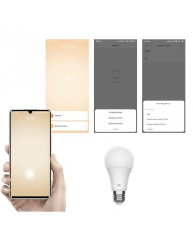 Xiaomi Mi LED Smart Bulb Bombilla Inteligente 8W E27 Blanco Cálido