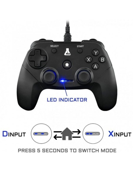 The G-Lab K-Pad Thorium Mando con Vibración para PC/PS3