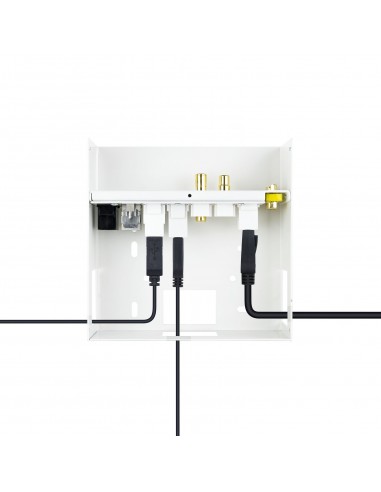 Nanocable Caja de Conexiones Multimedia de Pared VGA/HDMI/Jack3.5/RCA/USB/RJ-45