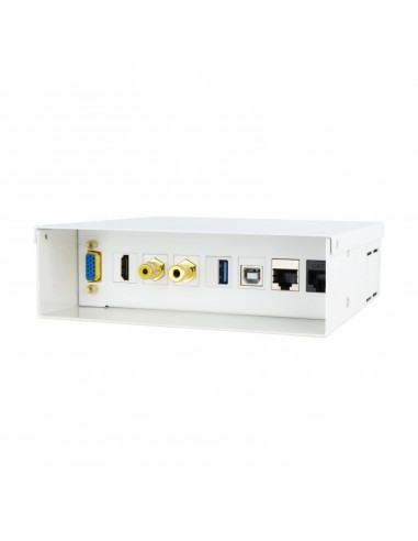 Nanocable Caja de Conexiones Multimedia de Pared VGA/HDMI/Jack3.5/RCA/USB/RJ-45