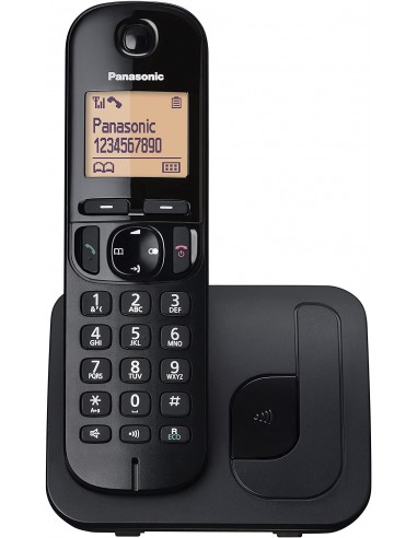 Panasonic KX-TGC212JT1 Dúo Teléfono Inalámbrico Negro/Blanco