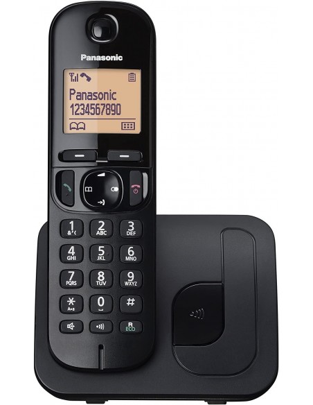 Panasonic KX-TGC212JT1 Dúo Teléfono Inalámbrico Negro/Blanco