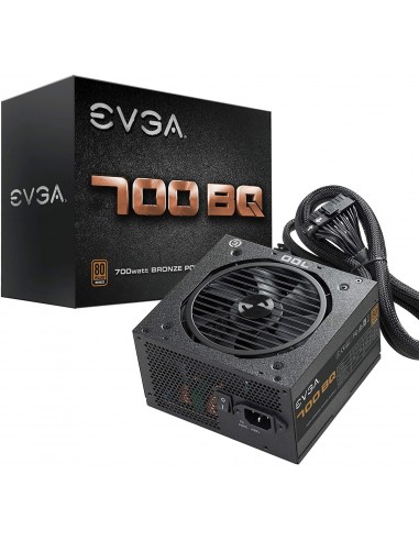 EVGA 700 BQ 700W 80 Plus Bronze Semi Modular Fuente