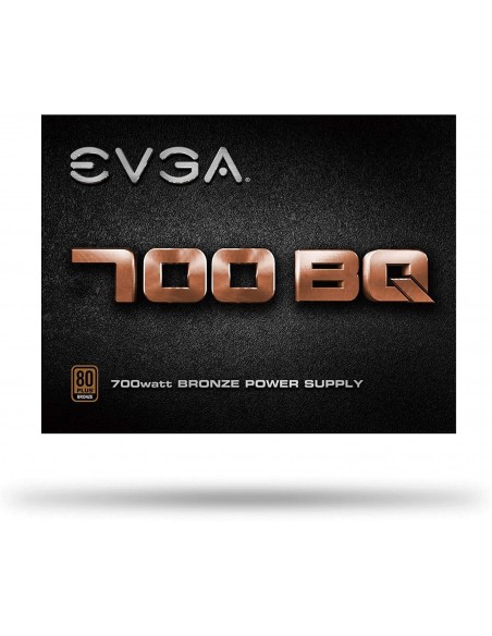 EVGA 700 BQ 700W 80 Plus Bronze Semi Modular Fuente