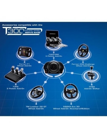 Thrustmaster T300 Racing Wheel Servo Base de Simulador de Carreras para PS5/PS4/PC