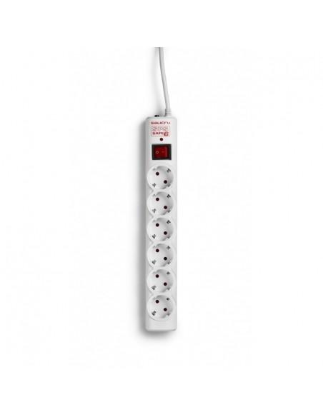Salicru SPS SAFE 6 Regleta con Protección 6 Tomas