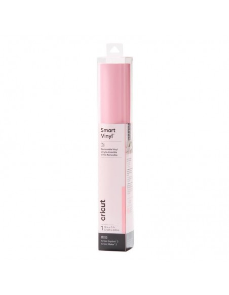Cricut Smart Vinyl Removible Rosa Claro 33 x 91cm