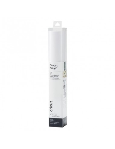 Cricut Smart Vinyl Removible Blanco 33 x 91cm
