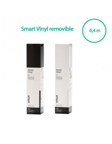 Cricut Smart Vinyl Removible Negro 33 x 640cm