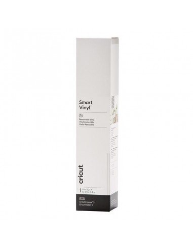 Cricut Smart Vinyl Removible Blanco 33 x 640cm