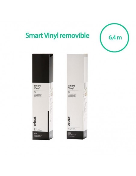 Cricut Smart Vinyl Removible Blanco 33 x 640cm