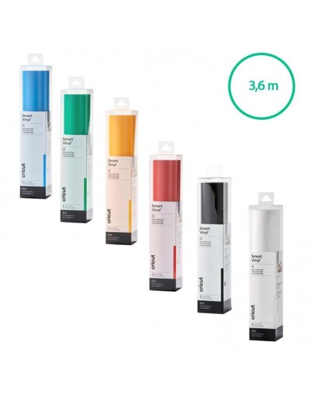 Cricut Smart Vinyl Removible Amarilo 33 x 366cm