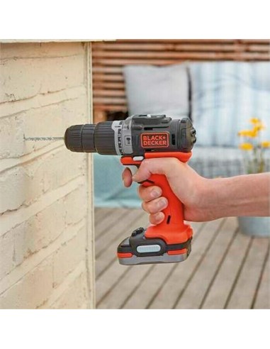 Black & Decker Taladro Percutor con batería 12V USB