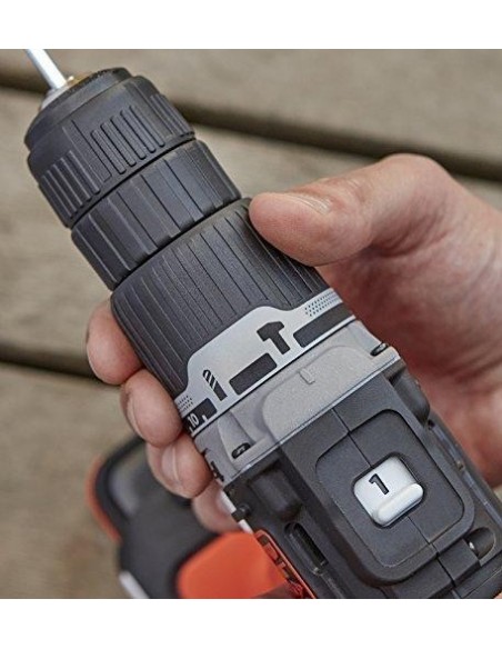 Black & Decker Taladro Percutor con batería 12V USB