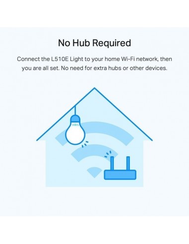 TP-Link Tapo L510E Bombilla Inteligente LED Smart Wi-Fi Regulable Pack 2 Unidades