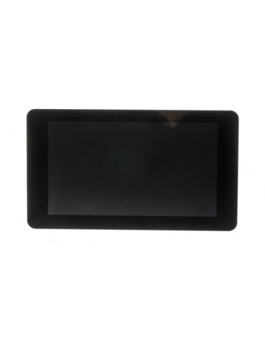 Raspberry Pi Kit de pantalla táctil LCD 7" + Carcasa Negra