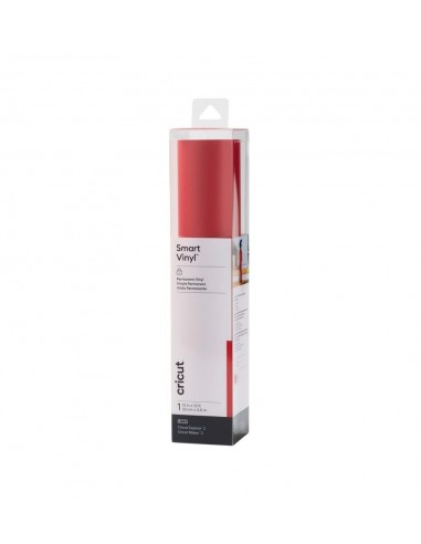Cricut Smart Vinyl Permanente Rojo 33 x 366cm