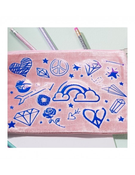Cricut Smart Iron-on Vinilo Termoadhesivo Holográfico Azul 33 x 273cm