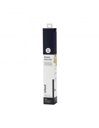 Cricut Smart Iron-on Vinilo Termoadhesivo Negro 33 x 91cm