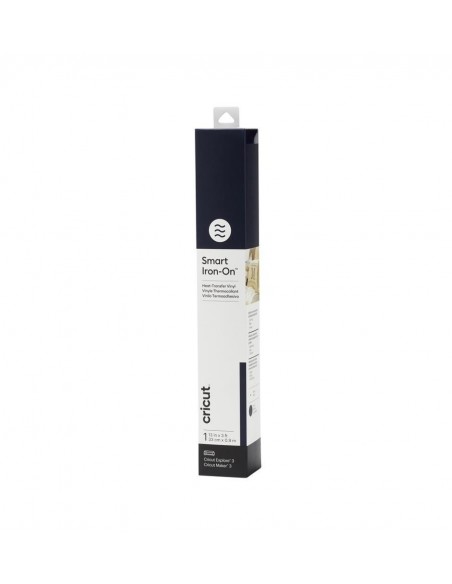 Cricut Smart Iron-on Vinilo Termoadhesivo Negro 33 x 91cm