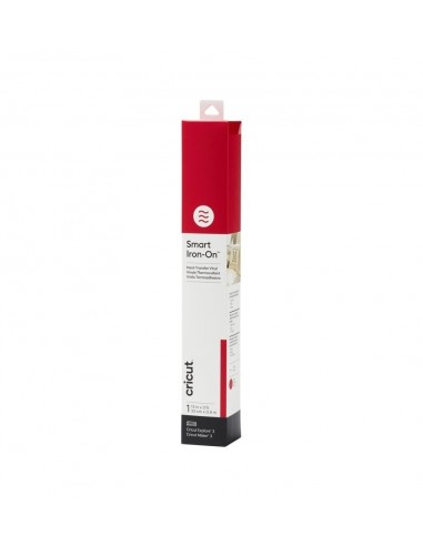 Cricut Smart Iron-on Vinilo Termoadhesivo Rojo 33 x 91cm