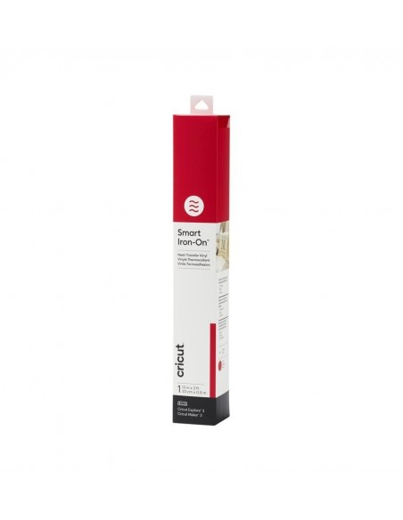 Cricut Smart Iron-on Vinilo Termoadhesivo Rojo 33 x 91cm