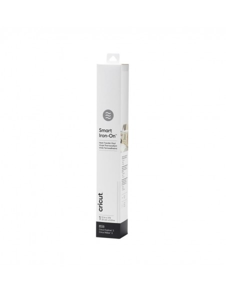 Cricut Smart Iron-on Vinilo Termoadhesivo Blanco 33 x 91cm