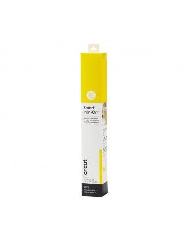 Cricut Smart Iron-on Vinilo Termoadhesivo Amarillo 33 x 91cm