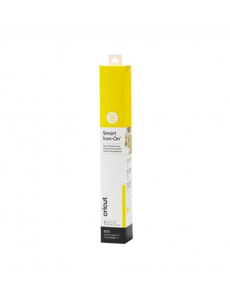 Cricut Smart Iron-on Vinilo Termoadhesivo Amarillo 33 x 91cm