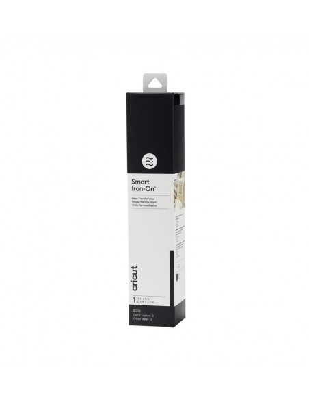 Cricut Smart Iron-on Vinilo Termoahesivo Negro 33 x 273cm