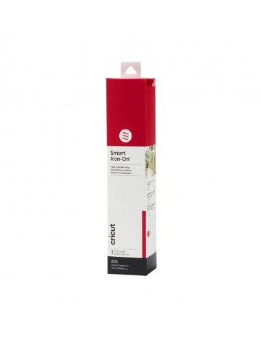 Cricut Smart Iron-on Vinilo Termoahesivo Rojo 33 x 273cm