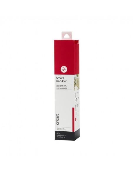 Cricut Smart Iron-on Vinilo Termoahesivo Rojo 33 x 273cm