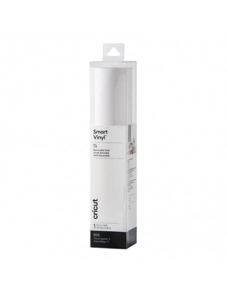 Cricut Smart Vinyl Removible Blanco 33 x 366cm