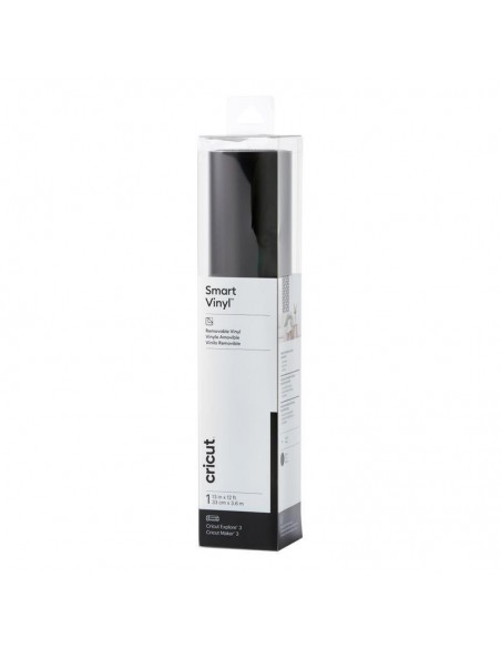 Cricut Smart Vinyl Removible Negro 33 x 366cm