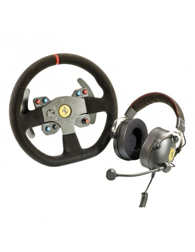 Thrustmaster Race Kit Ferrari 599X EVO Edition with Alcantara Volante + Auriculares