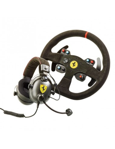 Thrustmaster Race Kit Ferrari 599X EVO Edition with Alcantara Volante + Auriculares