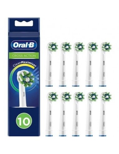 Oral-B Recambio para cepillo Braun Oral-B Cross Action 10 unidades